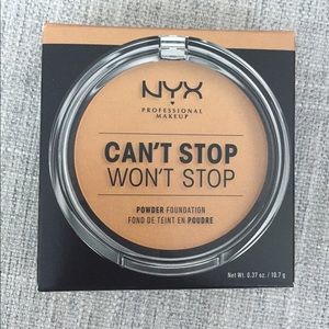 NYX Can’t Stop Won’t Stop powder foundation
